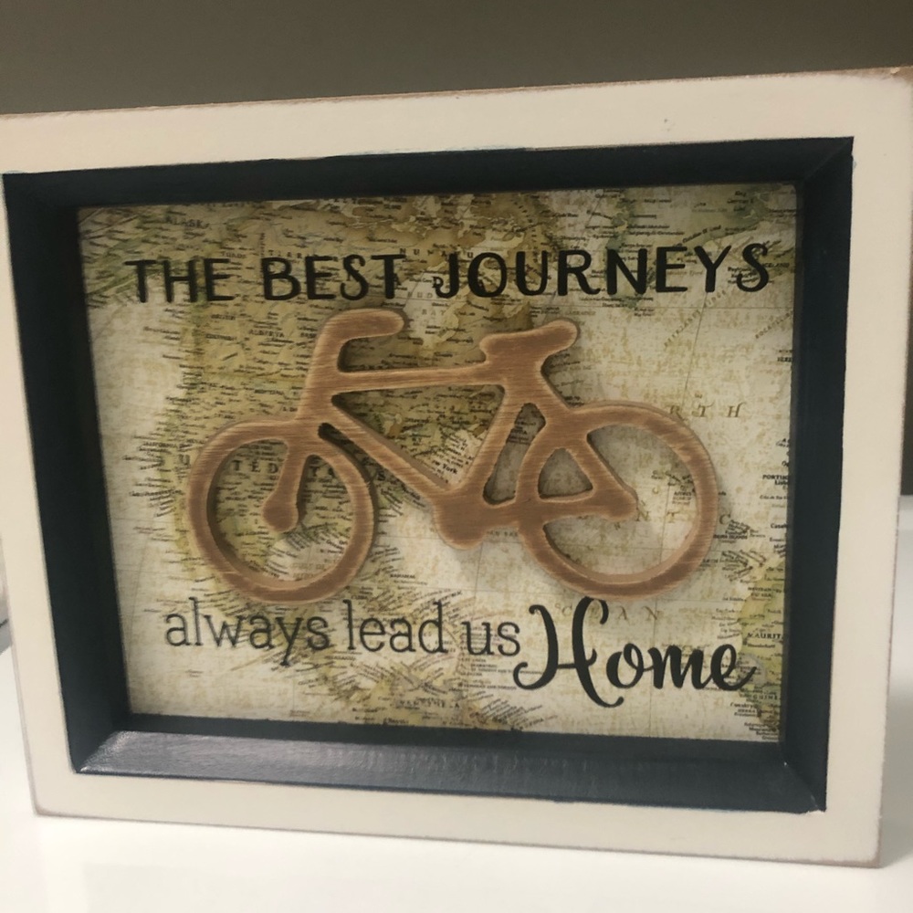 Bike Framed art
